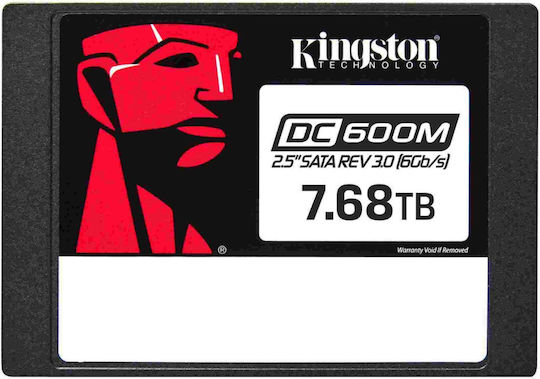 Kingston DC600M SSD 7.7TB 2.5'' Type with SATA III Connection SEDC600M/7680G