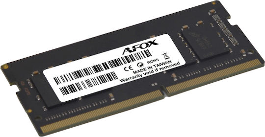 Afox DDR4 με Module 1x8GB και Ταχύτητα 2666 για Laptop