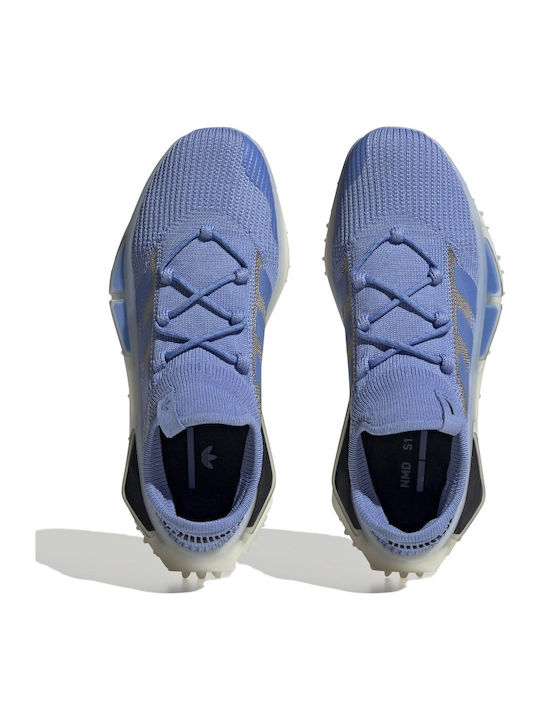 NMD S1 Дамски Маратонки Blue Fusion / Off White / Ftw White