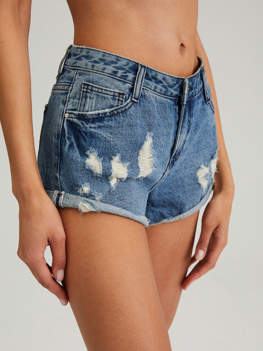 Women's Bermuda Shorts Jean Blue