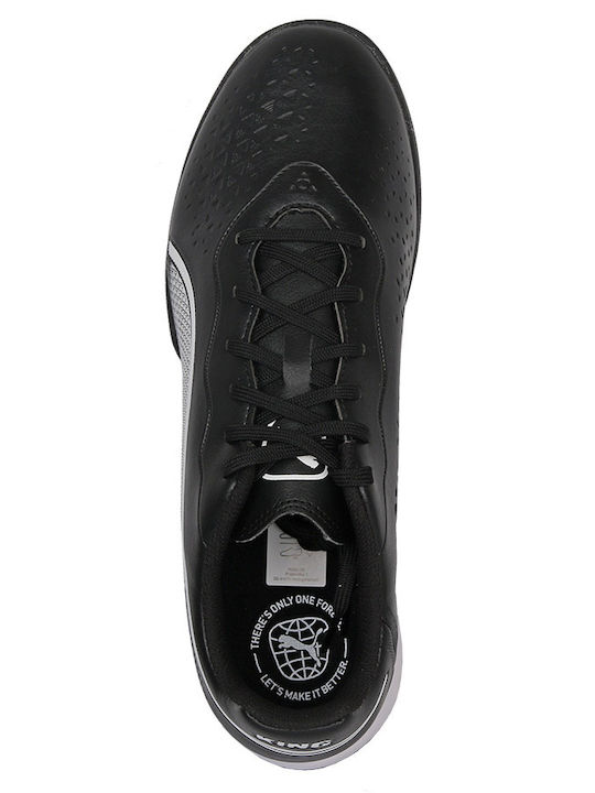 PUMA King Match Pantofi de Fotbal cu talpă cu crampoane Negre