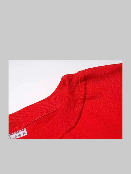 Παιδικό T-shirt Κόκκινο