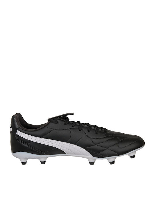 PUMA King Top Ποδοσφαιρικά Παπούτσια με Τάπες FG/AG Μαύρα