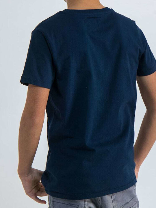 Tricou pentru copii Albastru marin