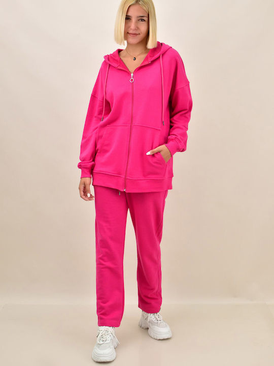 Potre Set Women's Sweatpants Fuchsia