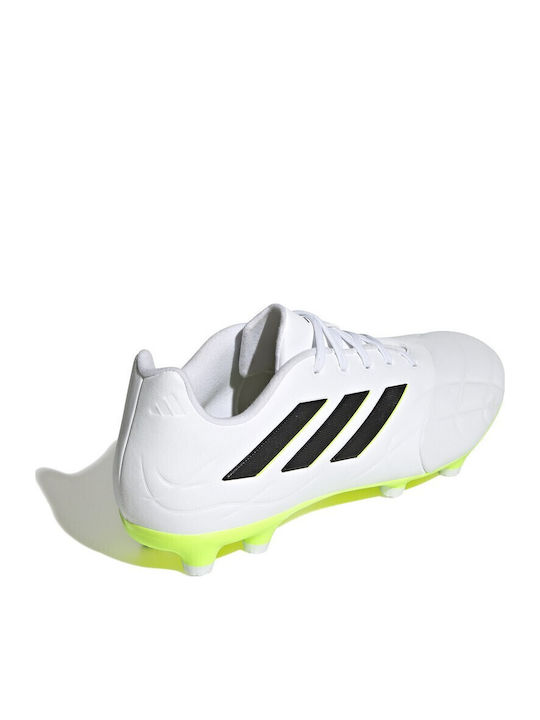 adidas Copa Pure.3 Football Shoes with Cleats White