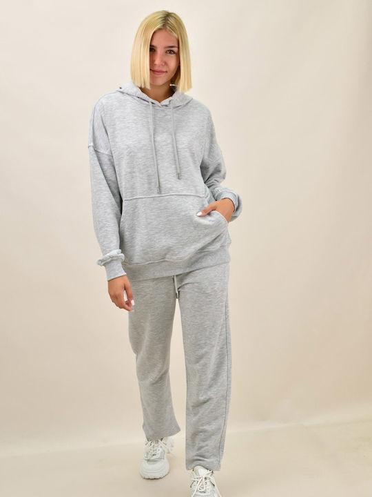 Potre Damen-Sweatpants-Set Gray