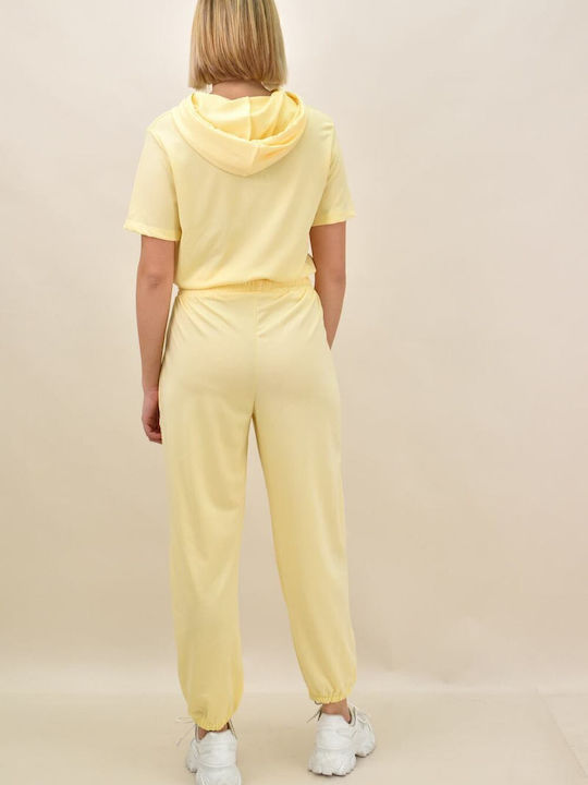 Sweatpants Set Yellow