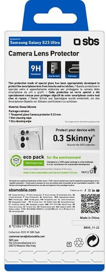 SBS Protecție Cameră Sticlă călită pentru Galaxy S23 Ultra