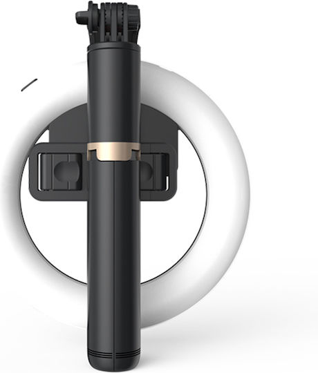 Techsuit Q07 Selfie-Stick Handy-Stative Bluetooth Schwarz