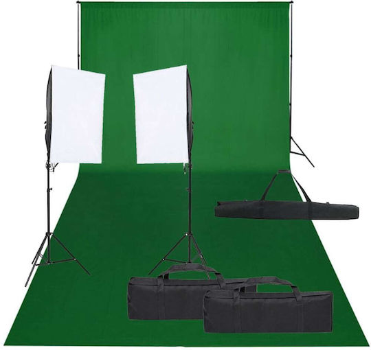 vidaXL Lighting Kit With Tripod