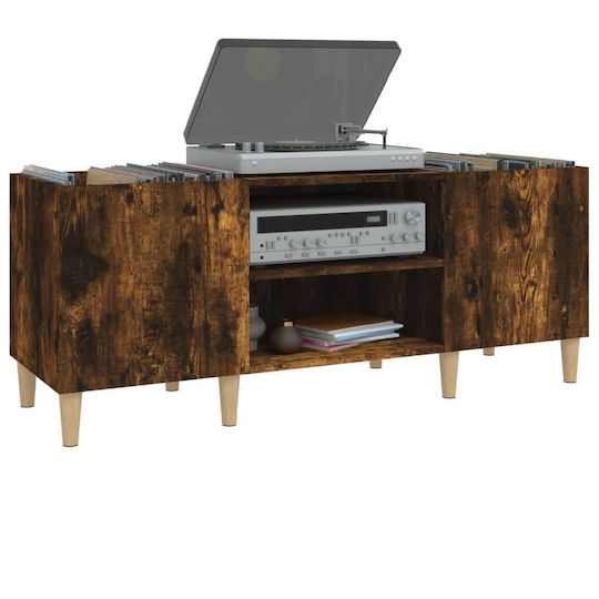 vidaXL Hi-Fi Möbel Braun 38x121x48cm