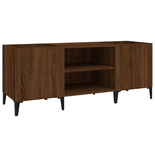 vidaXL Мебел за Hi-Fi Кафяв 38x121x48см
