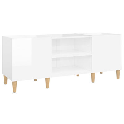 vidaXL 2 Level Hi-Fi Furniture White 38x121x48cm