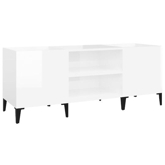 vidaXL Hi-Fi Furniture White 38x121x48cm