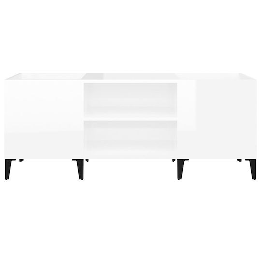 vidaXL Hi-Fi Furniture White 38x121x48cm