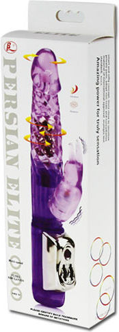 Baile Persian Elite Vibrator Rabbit 23cm Purple