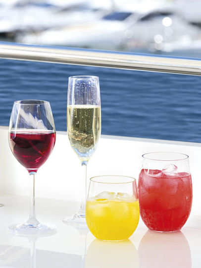 Marine Business Tritan Set Brillen Wasser Kunststoff 414ml 6 Stück