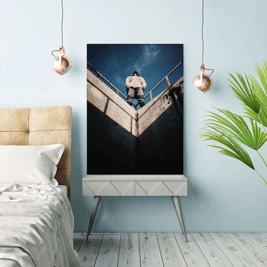 Metallischer Gemälde 70x100 cm
