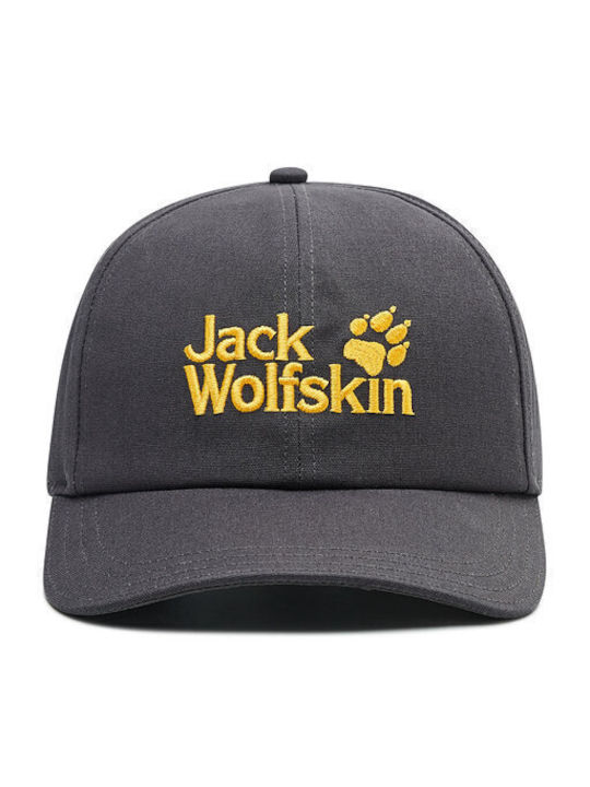 Jack Wolfskin Παιδικό Καπέλο Jockey Υφασμάτινο Μαύρο