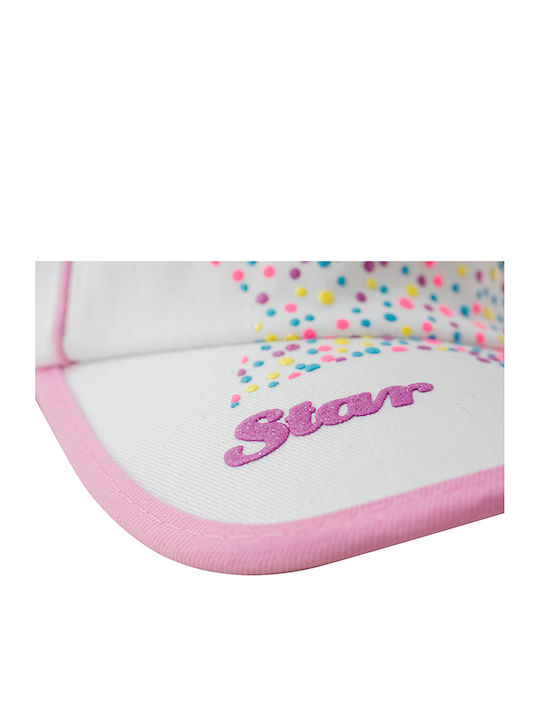 Brims and Trims Kids' Hat Jockey Fabric White