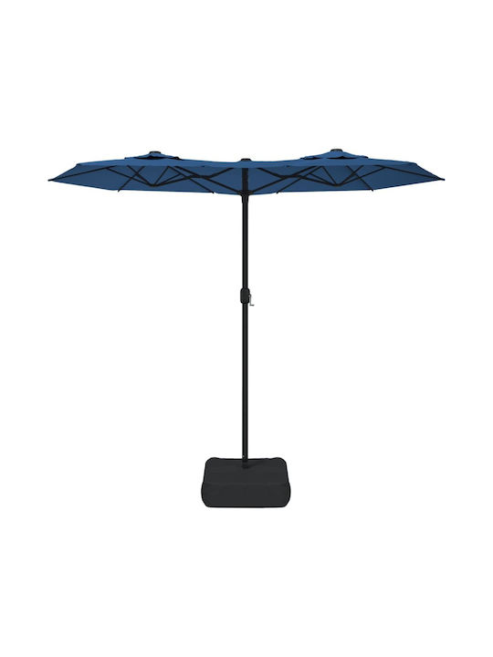 Umbrelă Rotundă Metalică Albastră Φ3.16xÎ2.4m