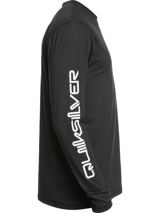 Quiksilver Omni Session UPF 50 Men's Long Sleeve Sun Protection Shirt Black