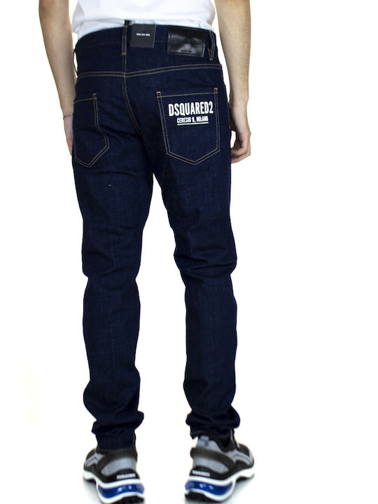 Dsquared2 Men's Jeans Pants Navy Blue