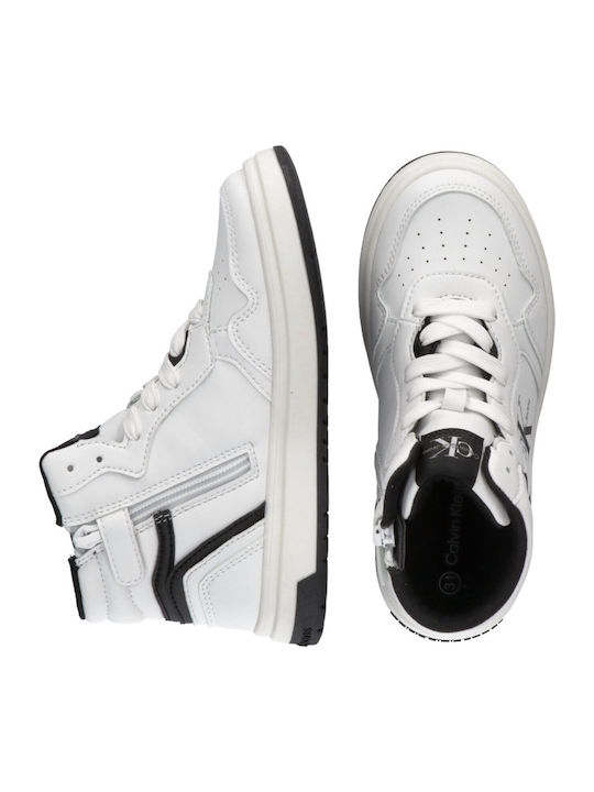 Παιδικά Sneakers High Λευκά