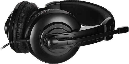 Behringer HPM1100U Über Ohr Multimedia-Headsets mit Mikrofon und Verbindung USB-A in Schwarz Farbe
