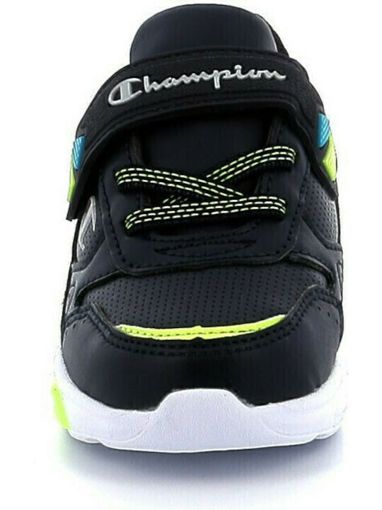 Wave Παιδικά Sneakers με Σκρατς Navy Μπλε