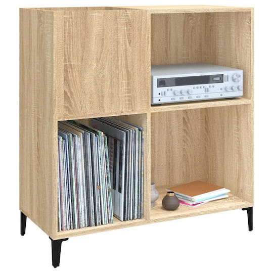 vidaXL Мебел за Hi-Fi Кафяв 38x84.5x89см