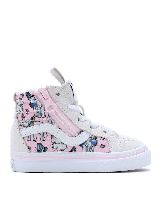 Sk8-Hi Reissue Încălțăminte sport Inalta pentru copii Roz
