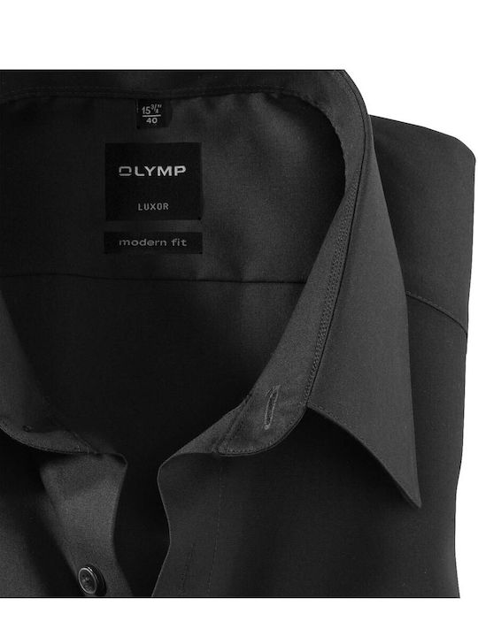 Olymp LUXOR Men's Shirt Long Sleeve Black