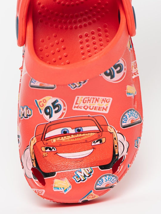 Mcqueen  Clog Παιδικά Σαμπό Θαλάσσης Πορτοκαλί
