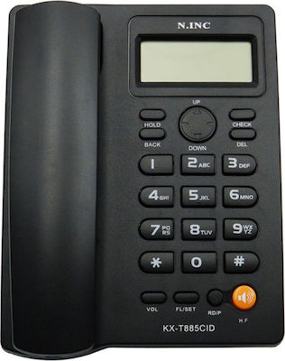 Rainbow KX-T885CID Office Corded Phone Black