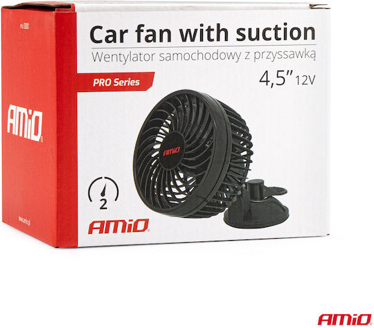 AMiO Car Fan 4.5" 12V