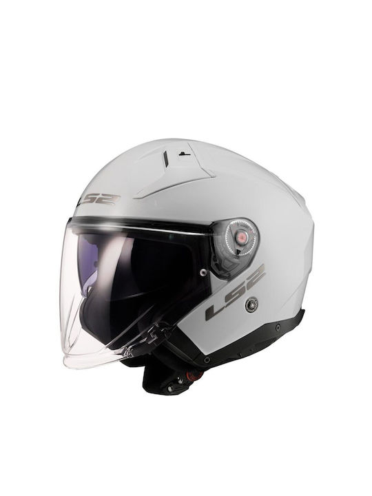 LS2 Infinity II Мотоциклетна каска Джет ECE 22.06 1400гр с Sunvisor