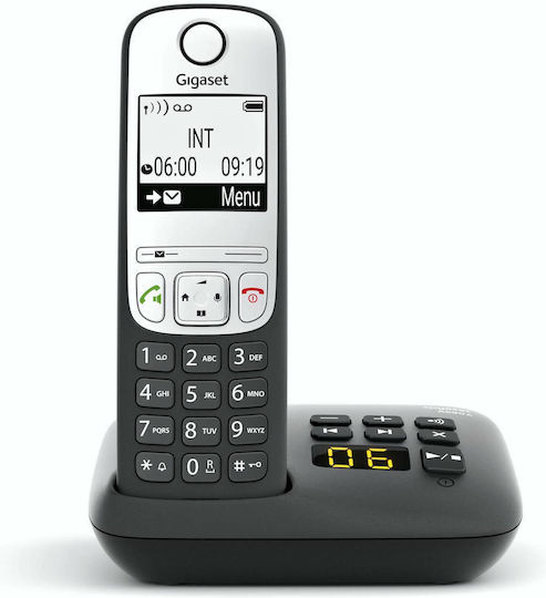 Gigaset A690 A Cordless Phone with Greek Menu Black