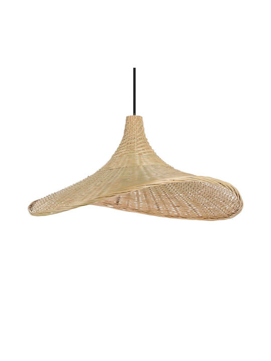 Eglo Haxey Pendant Light Single-Light Bell for Socket E27 Brown