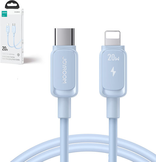 Joyroom S-CL020A14 USB-C to Lightning Cable Blue 1.2m