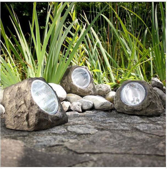 Globo Lighting Соларна Светлина Камък IP44 15смx12.5смx10.5смсм.