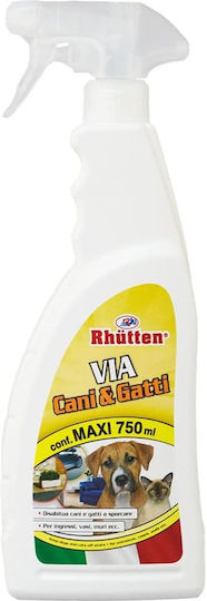 Rhutten Rhutten Via Cani & Catti Spray Abstoßend Hund & Katze 1165