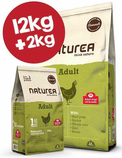 Naturea Elements Adult 12kg Dry Food Grain-Free for Adult Dogs with Chicken