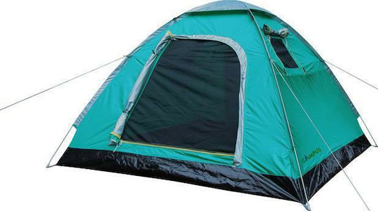Campus Easy Pop 3 Summer Camping Tent Igloo Green For 3 People 200x180x120cm