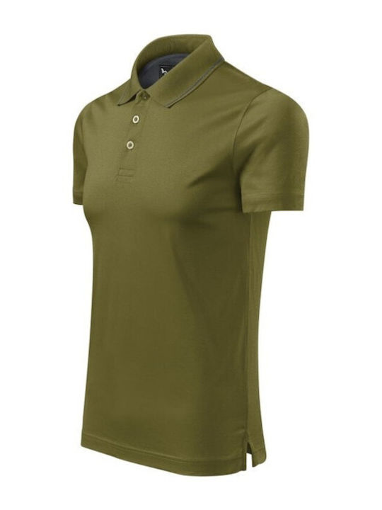 Malfini Men's Short Sleeve Promotional Blouse Green