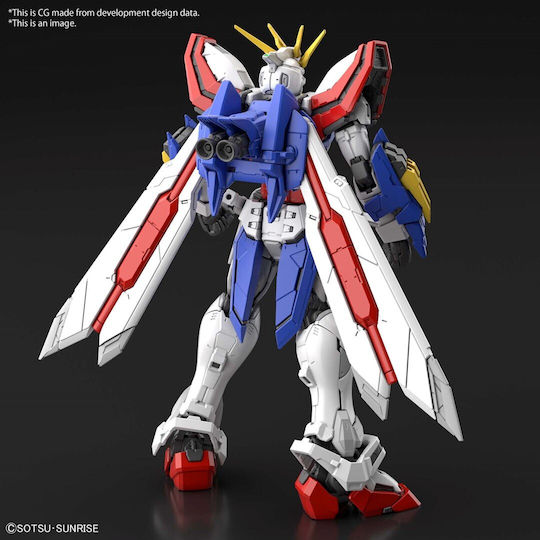 Bandai Spirits God Real Grade Gunpla Collectible Figure Box Height 13cm in Scale 1:144