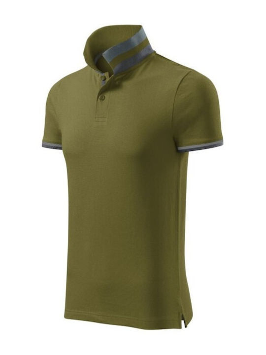 Malfini Men's Short Sleeve Promotional Blouse Green