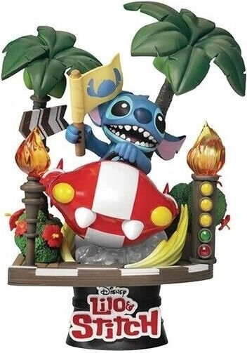 Beast Kingdom Lilo & Stitch: Stitch Racing Car Φιγούρα 16εκ.