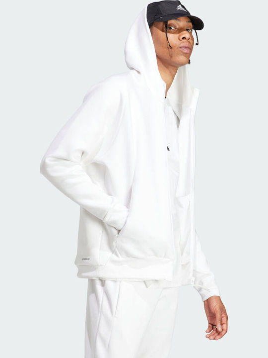 Z.N.E. Sweatshirt mit Kapuze Weiß